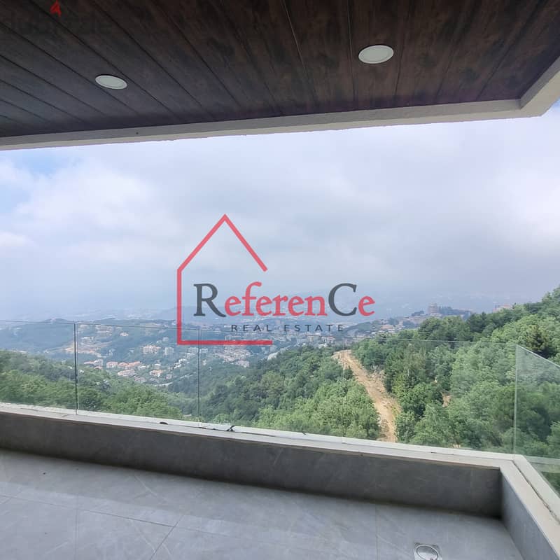 Apartment for sale in Bhersaf with view. شقة للبيع في بحرصاف مطلة 3