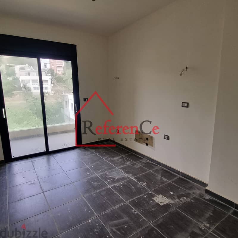 Apartment for sale in Bhersaf with view. شقة للبيع في بحرصاف مطلة 5