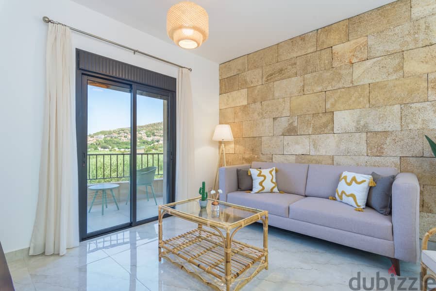 Furnished 2-bedroom Apartment in Batroun شقة مفروشة للاجار 17