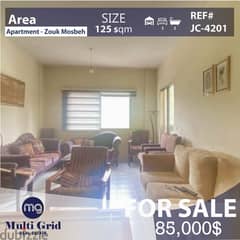 Apartment for Sale in Zouk Mosbeh ,  JC-4201 , شقة للبيع في ذوق مصبح