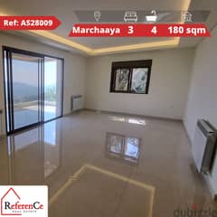 Apartment w/terrace for sale in Marchaaya. شقة مع تراس للبيع في مارشعيا