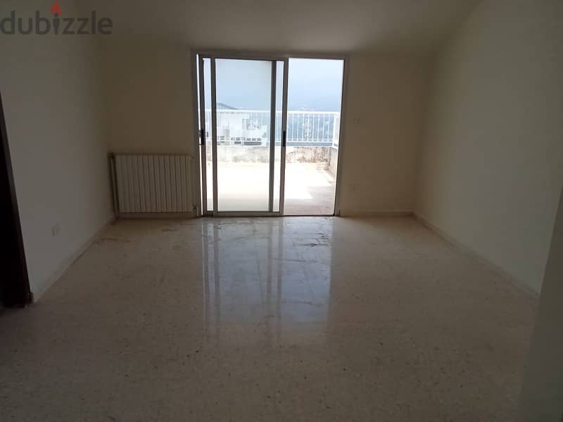 Roof Apartment in Beit Mery for rent + Terrace | Amazing view 5