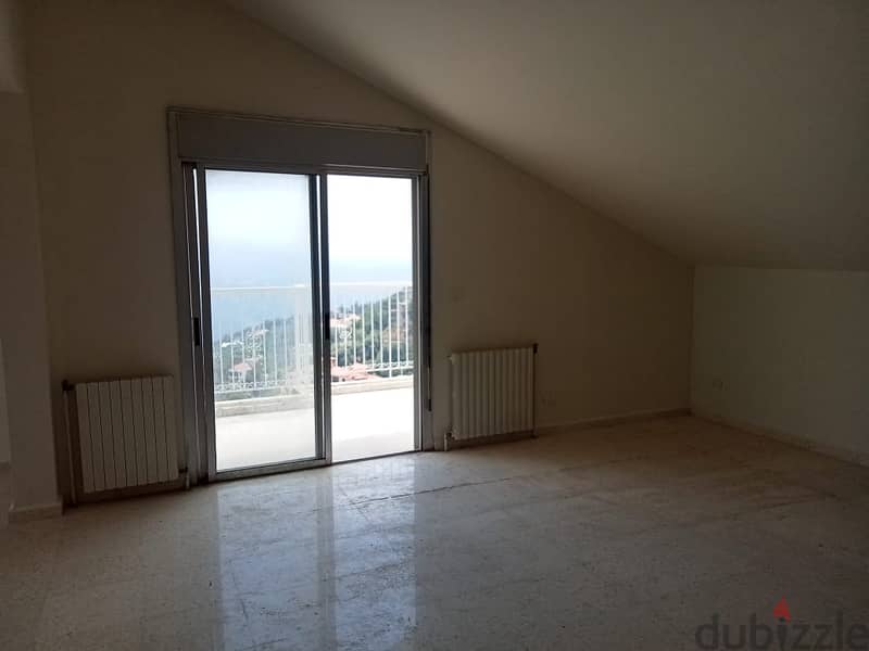 Roof Apartment in Beit Mery for rent + Terrace | Amazing view 7