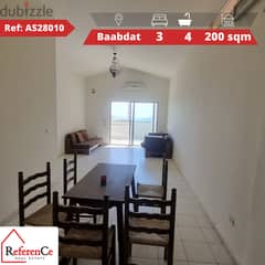 Apartment for sale in Baabdat.  شقة للبيع في بعبدات 0