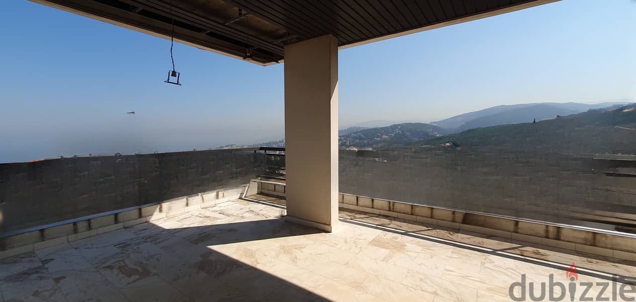 Panoramic View Duplex Apartment For Rent In Roumieh 19