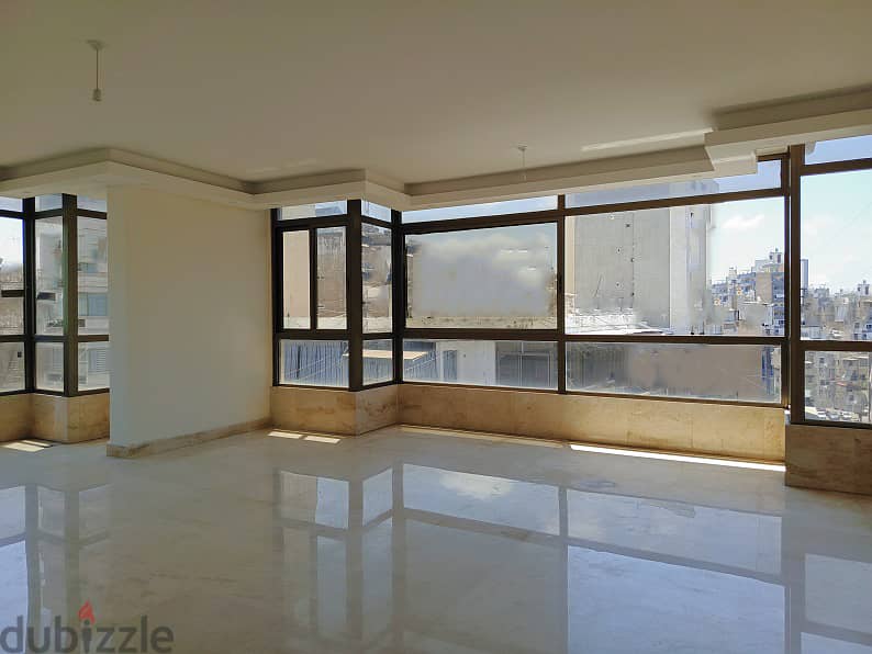 180 SQM Prime Location Apartment in Mazraa, Beirut with City View 0