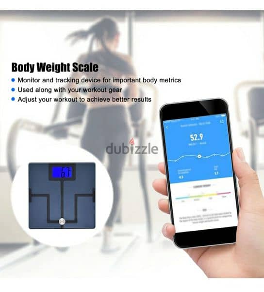 Meister electronic scale with Wifi, capacity 150Kg 1