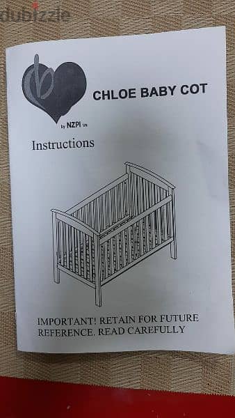 wooden bed Chloe + mattress +mosquito net and stand +gift 9