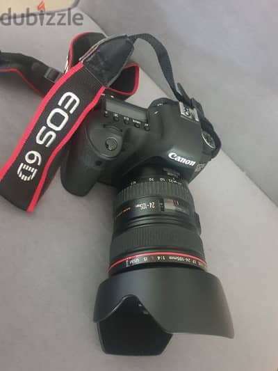 canon 6d plus lense 24 105 / flash light