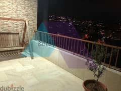 A 265 m2 apartment having a panoramic view for sale in Mansourieh