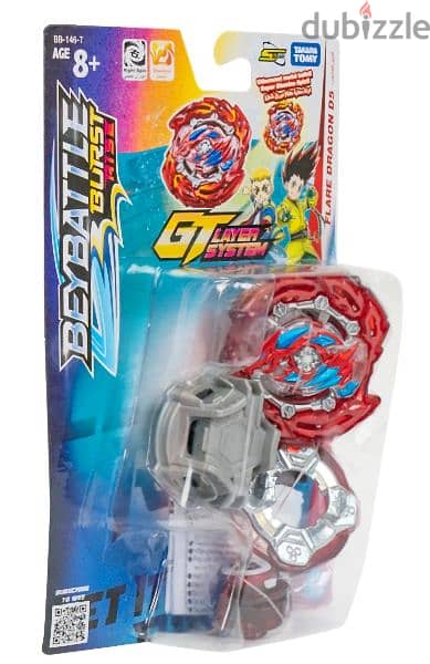 Takara Tomy Beyblade Flare Dragon D5 0