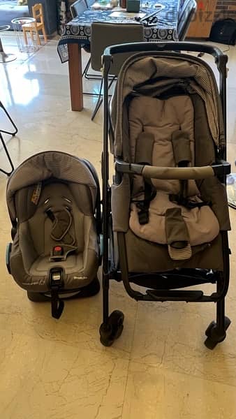 stroller and car seat bebe confort