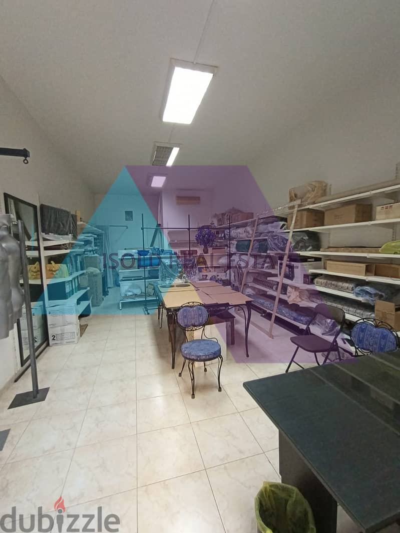 A 58 m2 store for rent in Ant Elias - محل للايجار في انطالياس 2