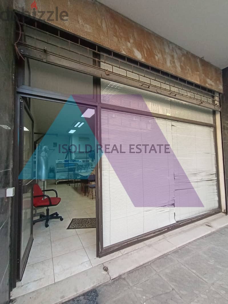 A 58 m2 store for rent in Ant Elias - محل للايجار في انطالياس 4