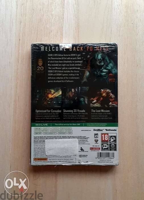 Doom 3 Video Game. 1