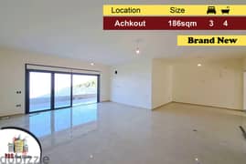 Achkout 186m2 | Brand New | Well Maintained | Dead End Street | DA | 0