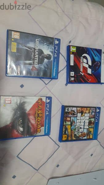 PS5 used no scratches with 5 games and 1 controller 7