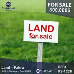 KS-1228,  Land for Sale in Fakra, أرض للبيع في فقرا 0