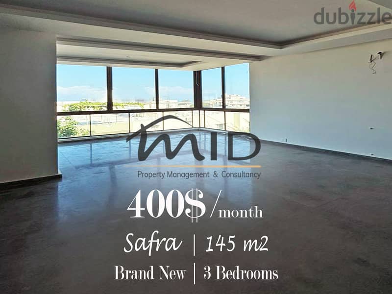 Safra | Brand New 3 Bedrooms Apt | Excellent High End Building Status 1