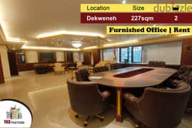 Dekweneh 227m2 | Furnished Office | Rent | High End | Decorated | AA | 0