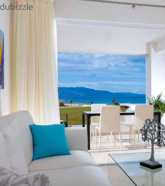 Beachfront Apartment in Chania, Crete, Greece with Sea View 1