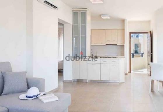 Beachfront Apartment in Chania, Crete, Greece with Sea View 2