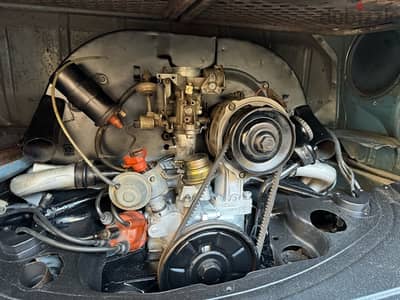 VW Volkswagon van T2 Engine