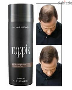 35% OFFER: 6 Toppik Hair Fibers + Sprayer 0