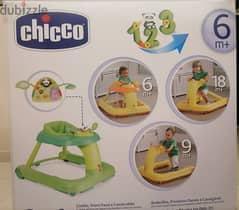 Chicco  3 in 1  walker, first step and ride-on +gift