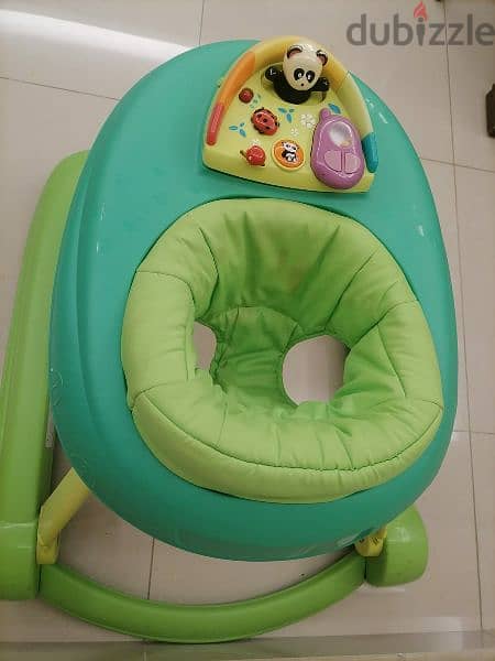 Chicco  3 in 1  walker, first step and ride-on +gift 3