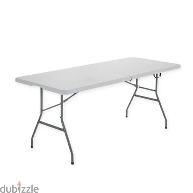 Folding Picnic Table for Outdoor Camping, BBQ & Garden, White, طاولة 13