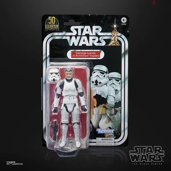 Star Wars: The Black Series George Lucas Action Figure 0