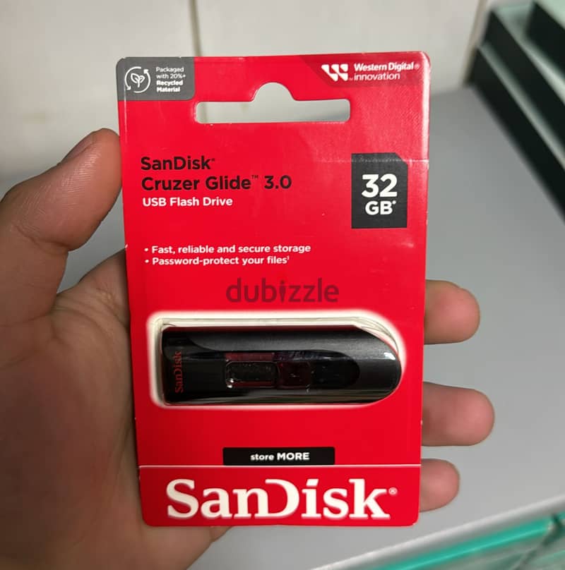 Sandisk Cruzer Glide 3.0 flash drive 32gb 0