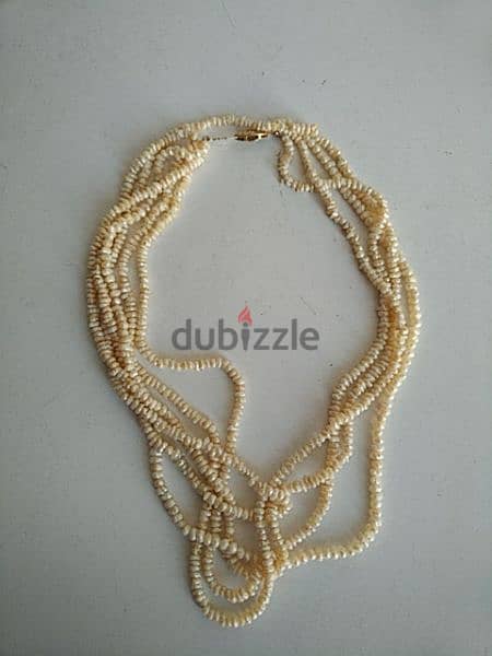 Five strand freshwater rice pearls necklace - Not Negotiable 0