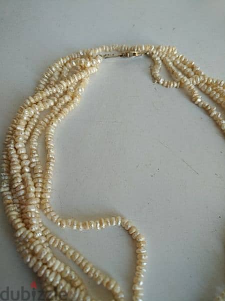 Five strand freshwater rice pearls necklace - Not Negotiable 2