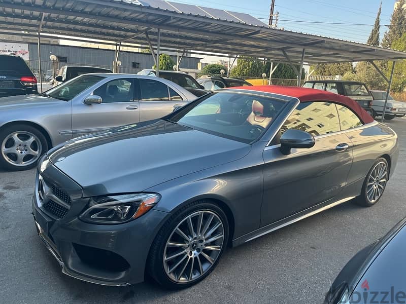 Mercedes C300 cabriolet 2018 35000 miles 4