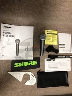 Shure Beta58 A Wire Microphone 0