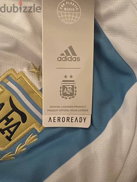 Original Messi Argentina Jersey 3