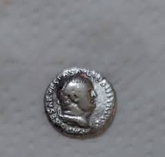 Ancient Roman Titus Ceaser Silver Coin Denarius year 70 AD