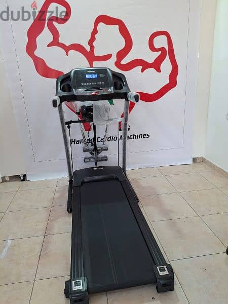 Brand Fitness Factory Treadmill with Fat Burn Vibration 2.5HP 4