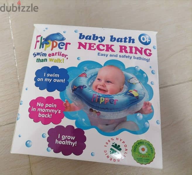 5 items:2 Intex baby floats +baby neck ring +float ring +boat mcqueen 8