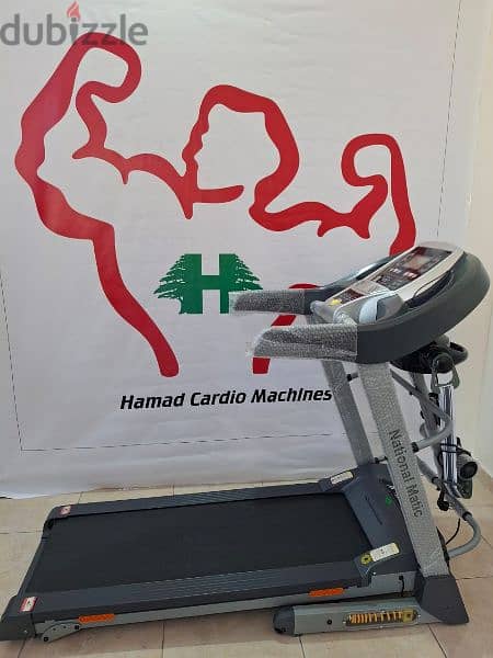 Treadmill National Matic with Fat Burn Vibration 2