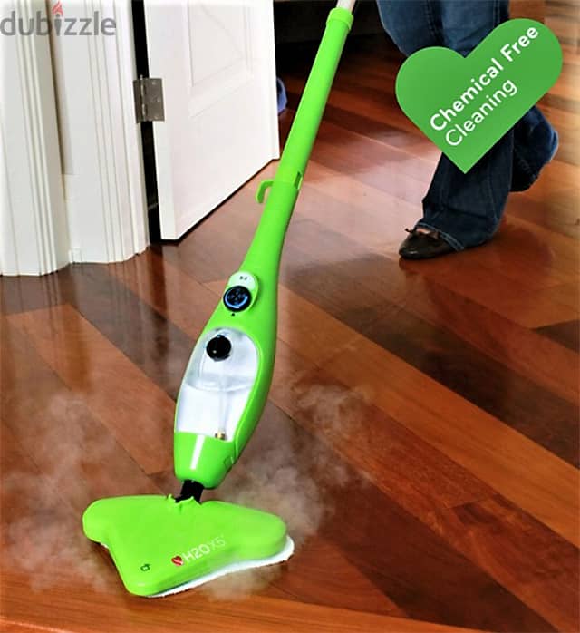 5-in-1 Steam Cleaner, Garment & Floor Sweeper H2O X5 Mop 0