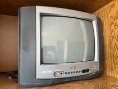 Vintage Toshiba TV 30x20cm