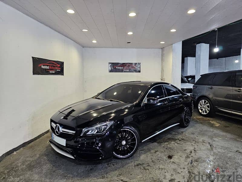 2016 Mercedes CLA 250 Look 45 AMG 2018 Original Black/Black Like New 3