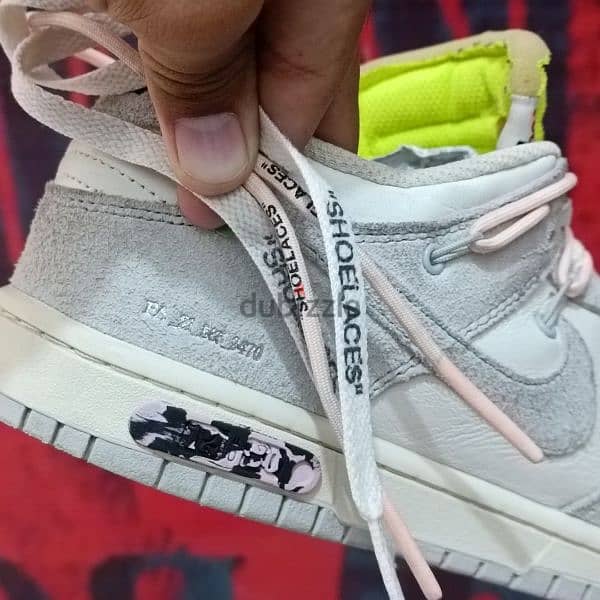 AUTHENTIC Nike Dunk Low Off-White Lot 12. whtsp 76969037 1