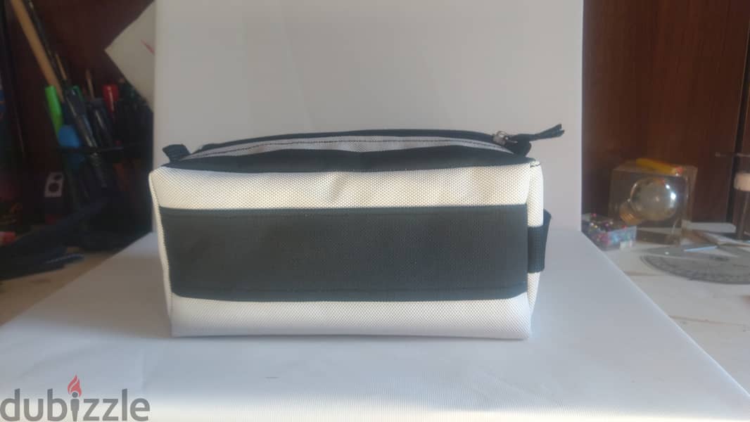 Gray and Black Hand Bag. 3