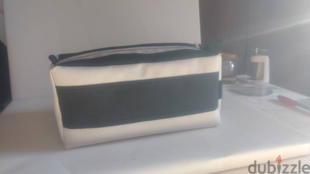 Gray and Black Hand Bag. 4