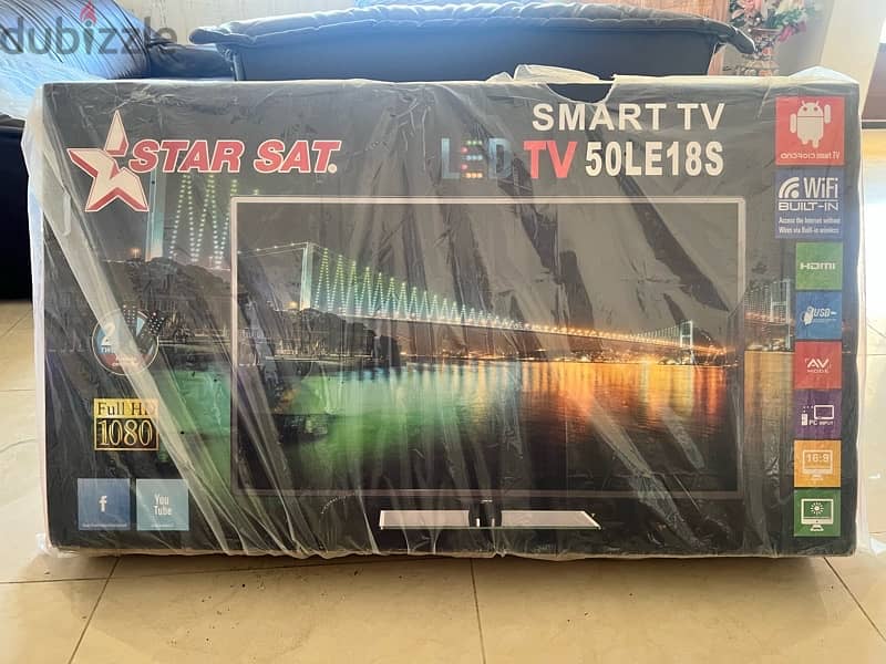 NEW 50 inch smart TV 2