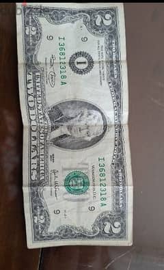 2$ bill